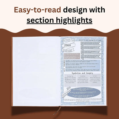 66-Page Bible Study Guide & Daily Devotional Journal